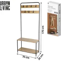Urban Living naulakko kenkätelineellä