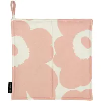 Marimekko - Pieni Unikko Patalappu 22x22 cm Cotton/Peach