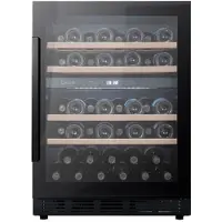 Cavin Sisäänrakennettava viinikaappi - Arctic Collection 60D Fullglass Black
