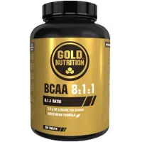 Gold Nutrition Bcaa 8:1:1 Tabletit Neutraali Maku 200 Yksiköt