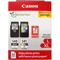 Canon PG-540XL & CL-541XL + (50 sivua valoku