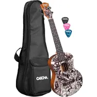 Cascha HH 2609 Art Series Tenori-ukulele Sketch
