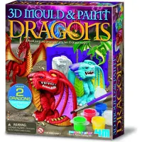 4M 3D Mould & Paint - Dragon