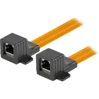 Lanberg 0.5m Cat6 FTP Verkkokaapeli Musta