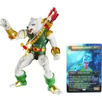 Hasbro Magic The Gathering Marvelin Legenda Man-wolf-hahmo Ja Eksklusiivinen Foliokortti Englanti 15 Cm