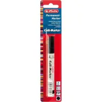 Herlitz 8665408, Musta, Musta, Valkoinen, Alumiini, Kupla, 1 kpl, Saksa