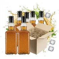 Hobby Hall 20x Daniels 0,5l pulloa lasilaatikolla viskiä varten