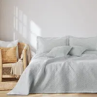 Restilo Pehmeä peitto 220 × 240 cm, vaaleanharmaa.