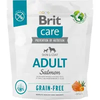Brit Care Dog Grain-free Adult Small & Medium Salmon, Koiran kuivaruoka, 1 kg