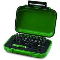 Toptul Hylsyavainsarja 1/4 tuumaa 31 Kappale (SL, PH, PZ, TORX, SQ)