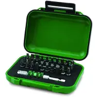 Toptul Hylsyavainsarja 1/4 tuumaa 31 Kappale (SL, PH, PZ, TORX, SQ)