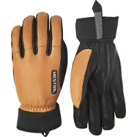 Hestra Army Leather Wool Terry 5-Finger Cork Lasketteluhanskat 8