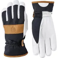 Hestra Women's Voss Czone - 5 Finger Black/Cork Lasketteluhanskat 9