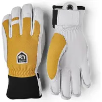 Hestra Army Leather Patrol - 5 Finger Mustard Lasketteluhanskat 8