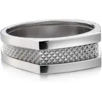 Lumoava Momentti hopeasormus L52248400220