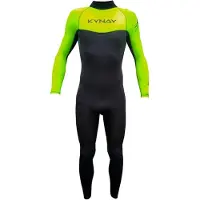 Kynay Surf Ultra Stretch 4/3 Mm Pitkähihainen Neopreenipuku Jossa Vetoketju Selässä