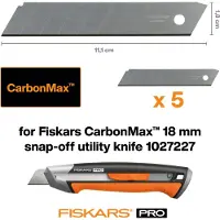 Fiskars Terä CarbonMax 1027232; 5 kpl.