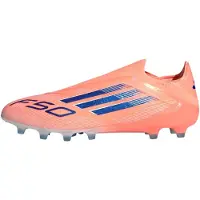 Adidas F50 Elite Laceless Ag Coral Blaze - Beam Oranssi/sininen/valkoinen - Tekonurmi (Ag), koko 46