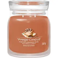 Yankee candle Pumpkin Cinnamon Swirl Signature Jar Medium