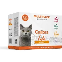 Calibra Cat Life Adult - wet cat food - 12x85g