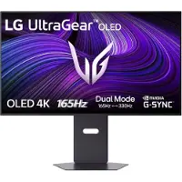 LG 32GX850A-B, 81,3 cm (32"), 3840 x 2160 pikseliä, 4K Ultra HD, OLED, 0,03 ms, Musta
