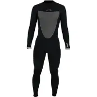 Jetpilot Flight Steamer Flatlock 3/2 Mm Pitkähihainen Neopreenipuku Jossa Vetoketju Selässä