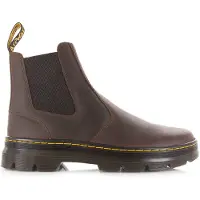 Dr. Martens unisex. 25978207 Brown Embury Leather Ankle Boots (43), Flat, None, Casual, Classic