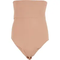 Lykkeland Atelier Second Skin High Waist Thong - Tan - Beige - 34-36