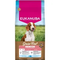 Eukanuba 12kg Senior Small & Medium Breed Grain Free merikala