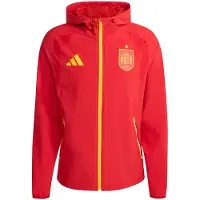 Adidas Espanja Tuulitakki Tiro 26 Travel World Cup 2026 - Punainen - , koko Large