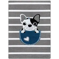 Hobby Hall FLHF lasten matto Tinies Dog 160x220 cm