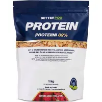 Better You Ärt och havreprotein Jordgubb Hallon 1000 g