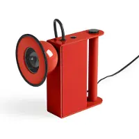 Stilnovo Pöytävalaisin , Minibox, himmennettävä, Punainen, Olohuone, Metalli, Design