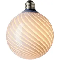 Halo Design LED-lamppu Candy 3,5 W Ø125 3-portainen himmennettävä Harmaa E27 - Colors , Harmaa, Lasi