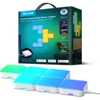 Govee Smart Mini Panel Lights älyseinävalo, 10 kpl