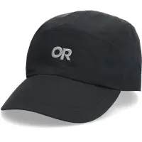 Outdoor Research Men's Seattle Rain Cap Solid Black Lippalakit OS