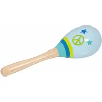 Goki Wooden Maracas Peace