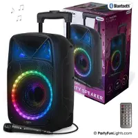 Teknikproffset Karaoke party højttaler med håndtag & hjul