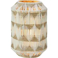 Markslöjd - Ano Pöytävalaisin 35 cm Beige/Ruskea