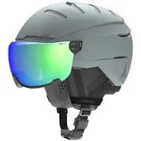 Atomic Hiihtokypärä SAVOR GT AMID VISOR HD, harmaa, S(51-55cm), S (51-55 cm)