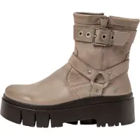 Art for woman. 1176711EW003_039 Brown Leather Ankle Boots 1767 (38), 1 to 3 cm, Zip, Casual