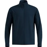 Odlo Men's Essential Warm Cross Jacket Dark Sapphire Laskettelutakit vuorettomat S