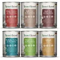 Venandi Animal 6x400g lajitelma 6 makua kissan märkäruoka