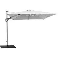Cane-Line , Hyde Luxe Kallistettava Aurinkovarjo 300x300 cm Dusty White