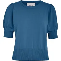 Minus Liva Strik T-Shirt - Blue - S
