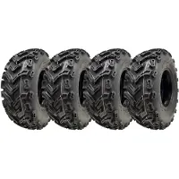 Parnells 24x8.00-11 Quad ATV -renkaat 6-kerroksiset Wanda E-merkitty Road Legal Tubeless 41J (4 kpl sarja)