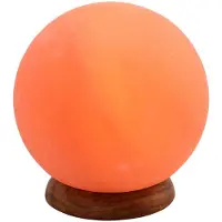 WAGNER LIFE Suolavalaisin Planet, 2 kg, puupohja, meripihka Planet, Keltainen/oranssi, Olohuone/ruokailutila, Kivi