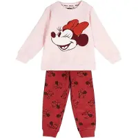 Disney Paita & Housut Setti, Punainen/Vaaleanpunainen, 4 vuotta