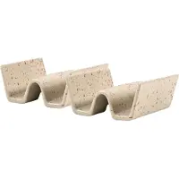 Sagaform Ditte tacoteline 2 kpl Beige-viininpunainen