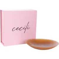 Cecili Ultra Thin Nipple Cover 8cm Dark